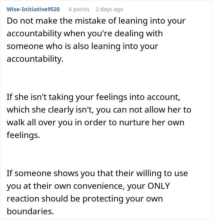 Text post warning about protecting your own boundaries and feelings when dealing with a best friend backup plan hurt situation.