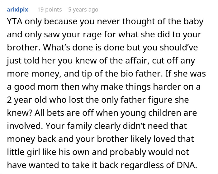 Woman discovers late brother's baby isn&rsquo;t his after testing suspicions, causing turmoil in sister-in-law&rsquo;s life.