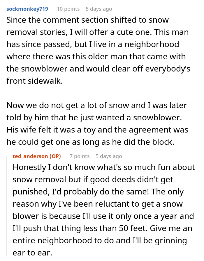Guy Shovels Snow For Elderly Neighbor, Random Lady Decides He&rsquo;s The HOA And Orders Her Walkway Done