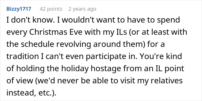 Screenshot of a Reddit comment discussing family visits to late wife’s grave and drama when kids’ spouses want to join. Screenshot of a Reddit comment discussing family visits to late wife’s grave and drama when kids’ spouses want to join.