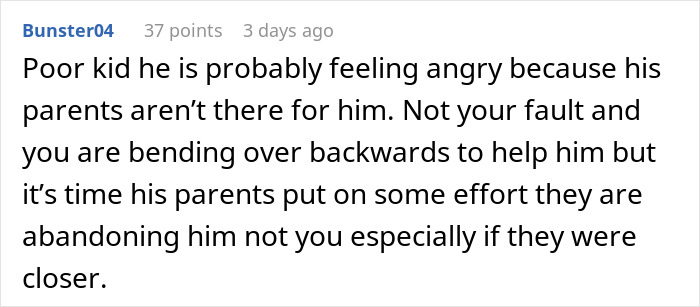 Reddit comment discussing aunt rearranging schedule for nephew and being called dramatic for wanting respect. Reddit comment discussing aunt rearranging schedule for nephew and being called dramatic for wanting respect.