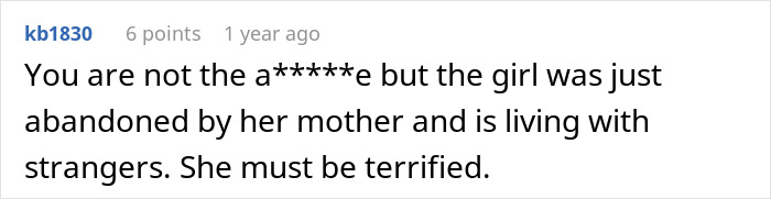 Screenshot of a comment discussing a man&rsquo;s marriage on the rocks after discovering he has a 12-year-old daughter.