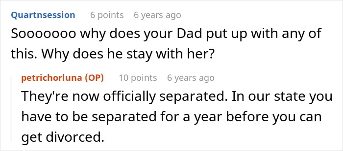 Reddit conversation about couple suspecting step-mom of stealing food, causing tension and potential CPS involvement.