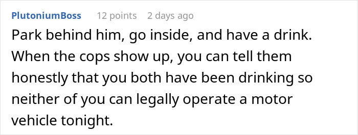 Guy Explodes At Woman After Parking In Her Driveway, Shuts Up The Second Her Male Friend Appears