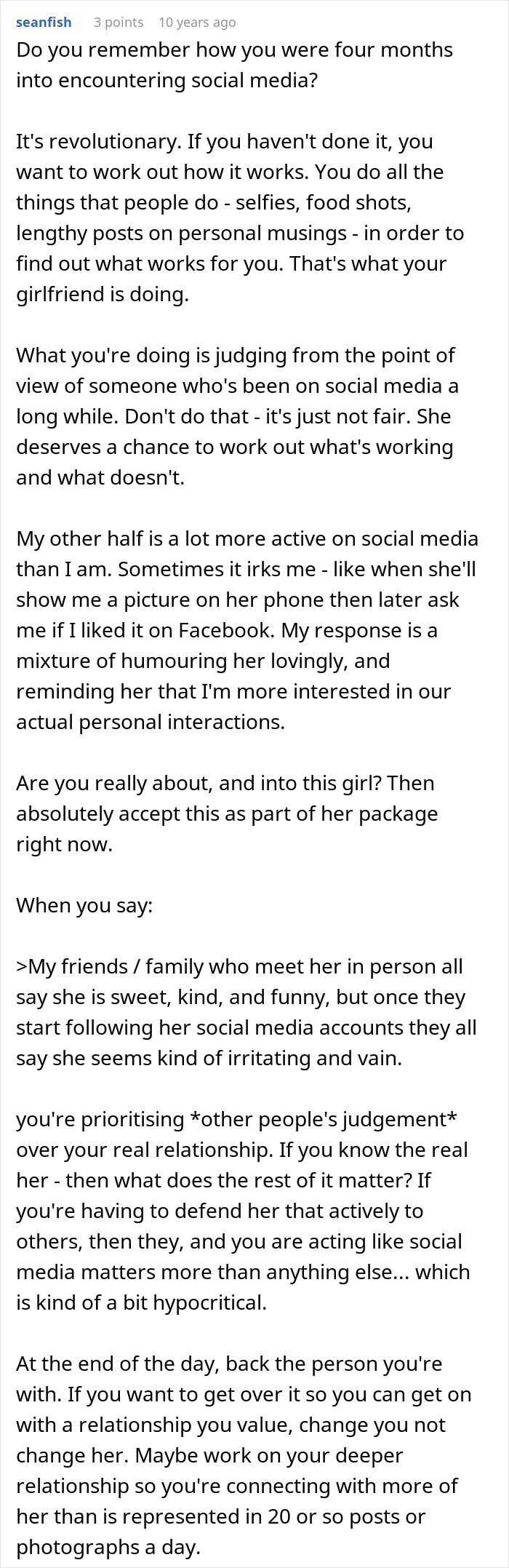 Woman Posts Absolutely Everything Online, Her Boyfriend Hates It: "Social Media Attention Seeker"