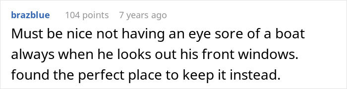 Power-Hungry HOA President Cuts Parking Spots, Neighborhood Hero Hits Back With Karma And A Boat
