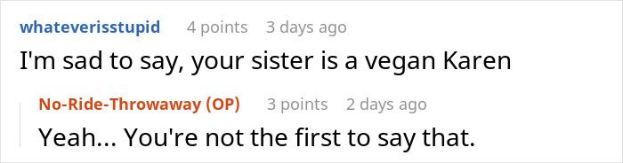 Screenshot of a Reddit discussion where a woman reacts angrily to her brother meddling in her parenting after her kids contacted him.