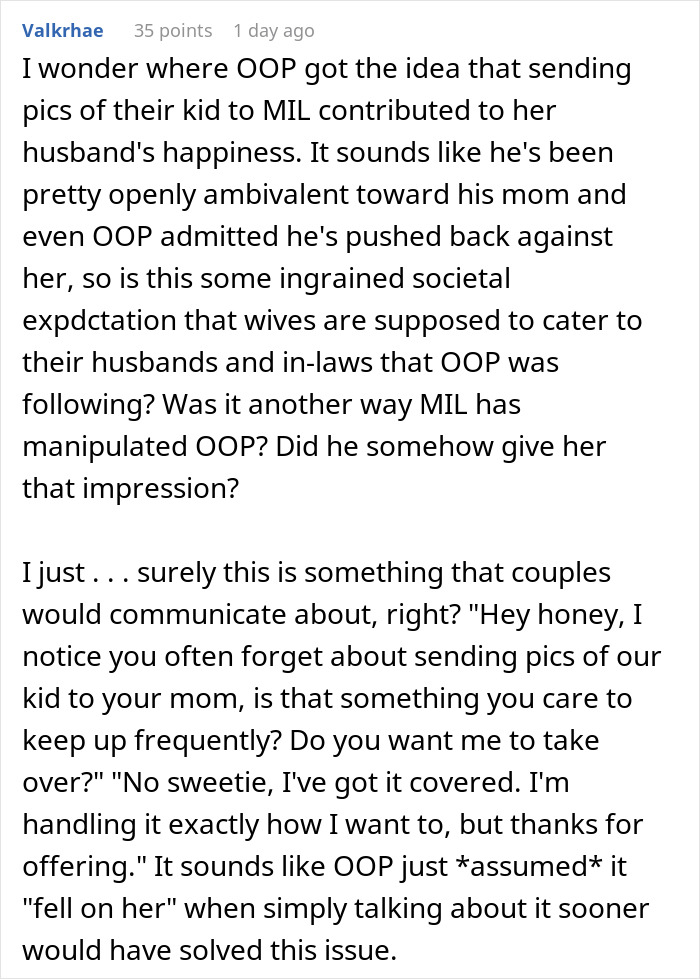 Comment discussing Muslim MIL's reaction to grandson celebrating Christmas and cultural tensions with DIL. Comment discussing Muslim MIL's reaction to grandson celebrating Christmas and cultural tensions with DIL.