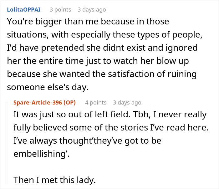 Person dealing with handicapped spot drama after confrontation with an entitled lady in a parking lot dispute.