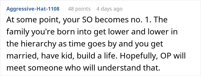 Text post on a social media platform discussing a woman confessing her fianc&eacute; is just background as he overhears.