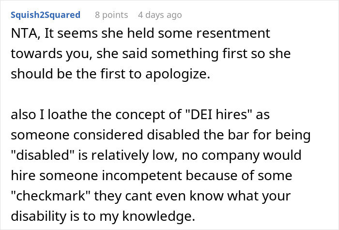 Screenshot of online discussion where woman fires back after sister insults her, making husband embarrassed and kids confused.