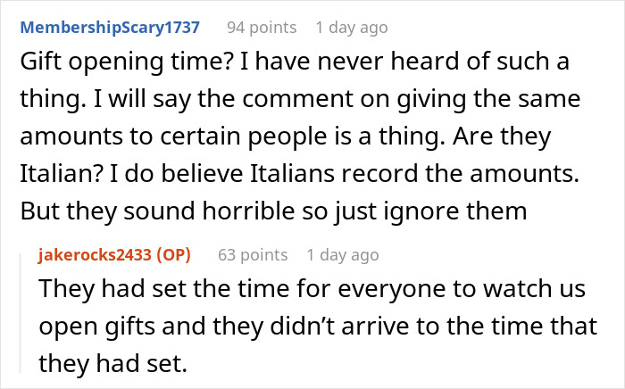 Reddit discussion about man upset parents force him to have beer at wedding and leave early due to music.