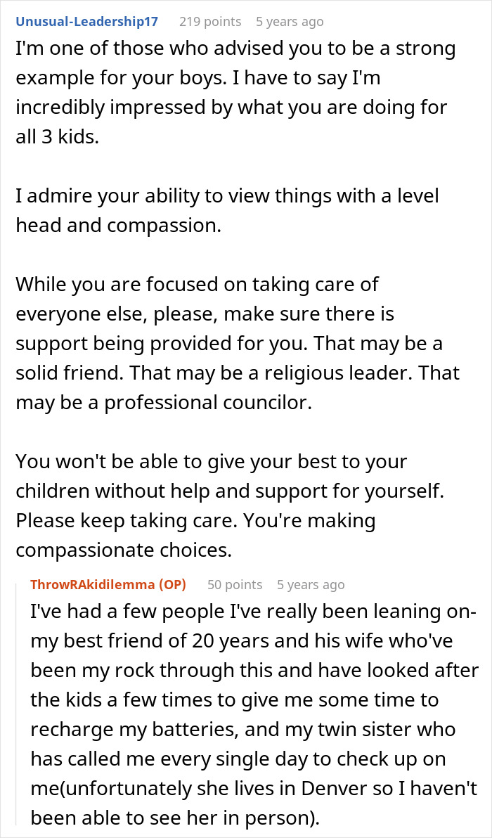 Online discussion with users offering support and advice after wife&rsquo;s secret exposed following birth of black child.