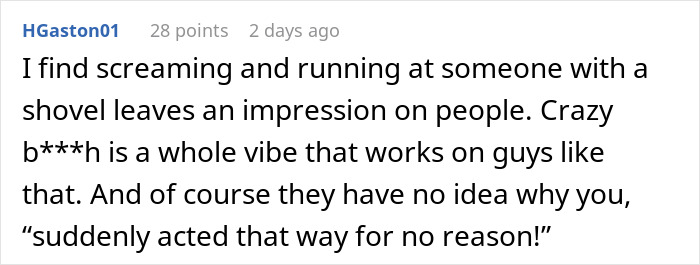 Guy Explodes At Woman After Parking In Her Driveway, Shuts Up The Second Her Male Friend Appears