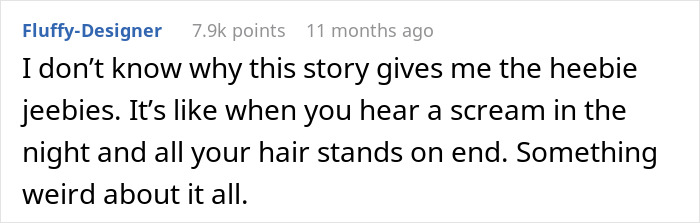 Comment text on a white background about feeling uneasy, relating to husband best friend cheating concerns.