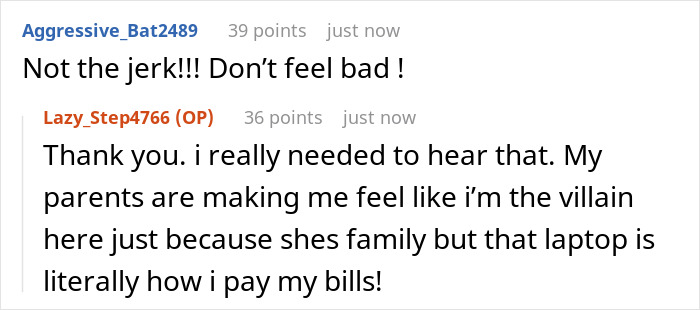 Freelance Designer Watches Her $2K Laptop Nearly Ruined By 5YO Cousin, Kicks Him And His Mom Out