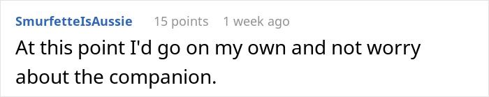 Screenshot of a social media comment discussing a wife-divorce husband lied during a video call with his ex.