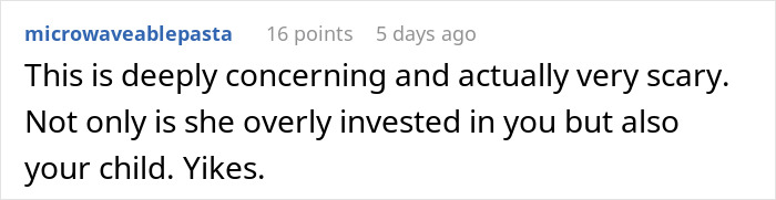 Comment expressing concern about a man stressed and paranoid due to an unhinged neighbor not leaving him alone.