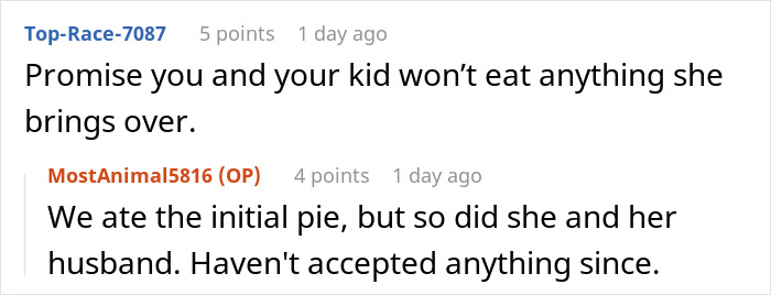 Man stressed and paranoid reading online comments about an unhinged neighbor refusing to leave him alone.