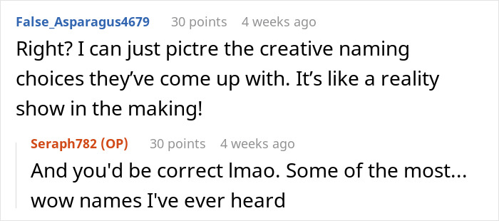 Screenshot of an online discussion where a righteous woman judges a coworker&rsquo;s life choices, ignoring her own morals.