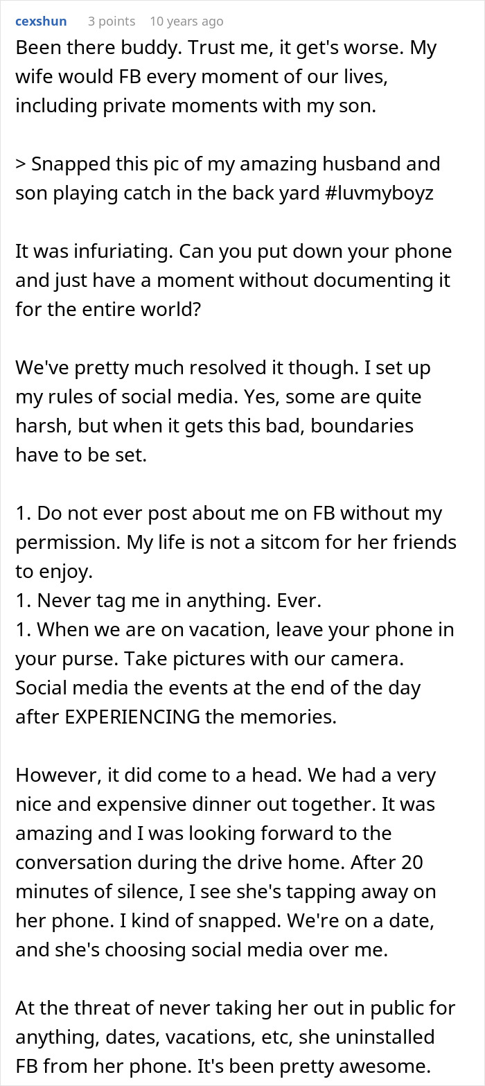 Woman Posts Absolutely Everything Online, Her Boyfriend Hates It: "Social Media Attention Seeker"