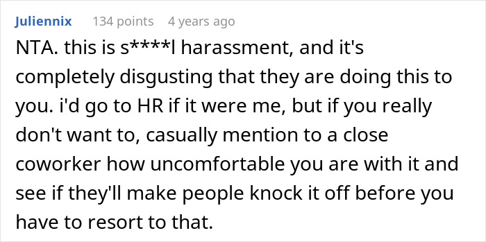 Man buys wife new bras after learning about her embarrassing work nickname in a supportive and thoughtful gesture.