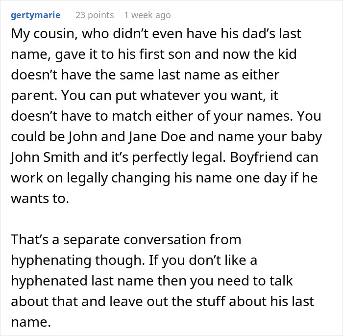 Guy Wants His Baby To Have His Bio Dad&rsquo;s Surname Despite Not Having It Himself, Mom-To-Be Confused