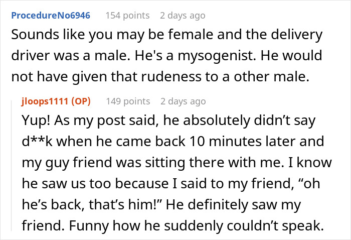 Guy Explodes At Woman After Parking In Her Driveway, Shuts Up The Second Her Male Friend Appears