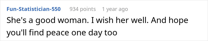 Text comment about wishing peace and well-being, discussing male relatives and friends affecting a guy&rsquo;s marriage.