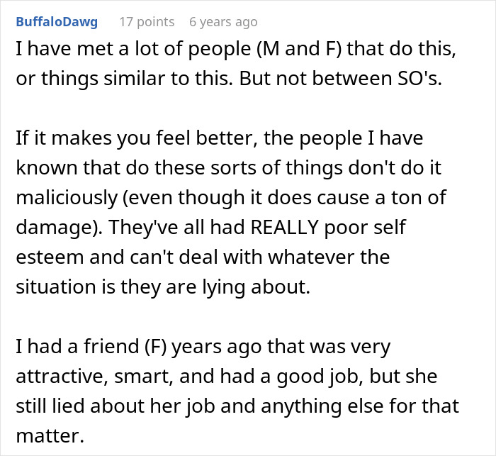 Text post discussing personal experiences with psychiatric nurse deception and psychiatric patient issues in relationships.