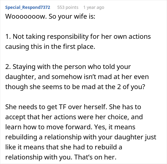 "You're Too Weak": Daughter Pushes Father To Leave His Wife After Learning About Her Affair "You're Too Weak": Daughter Pushes Father To Leave His Wife After Learning About Her Affair