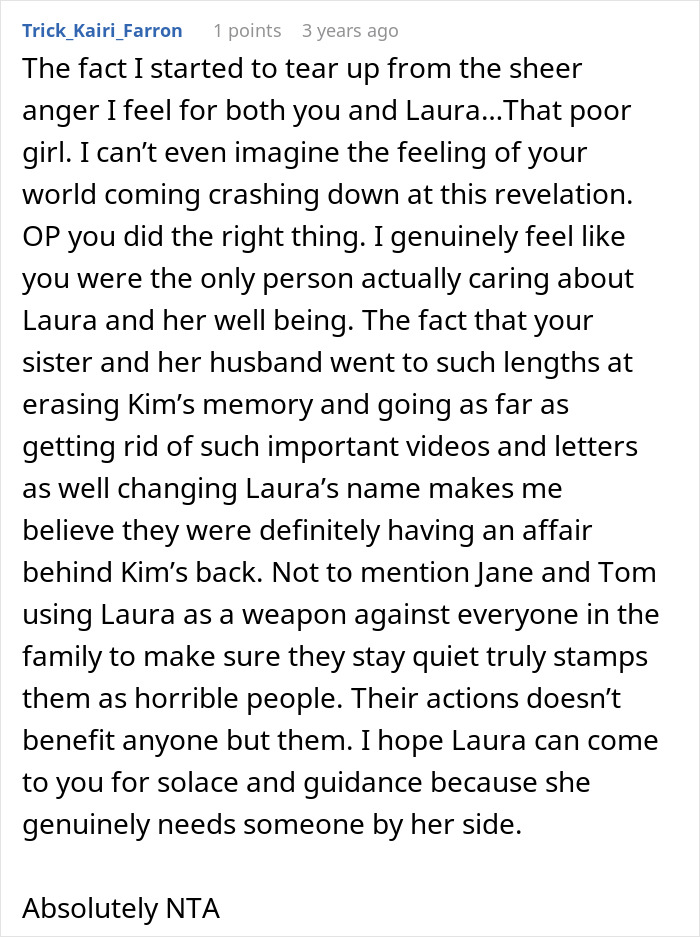 Parents Hide The Truth About Teen&rsquo;s Late Mother For Years, Furious When Aunt Refuses To Play Along