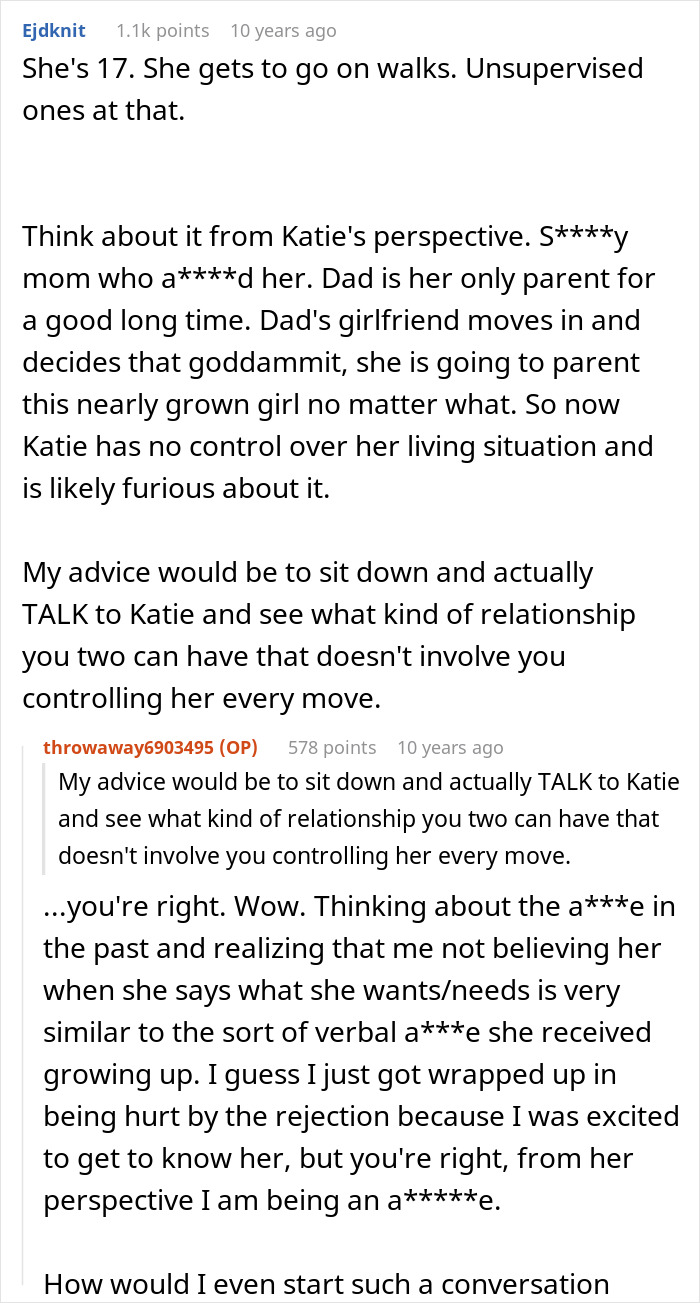 Woman Bashed Online For Turning Into Evil Stepmother For Shy And Introverted 17YO