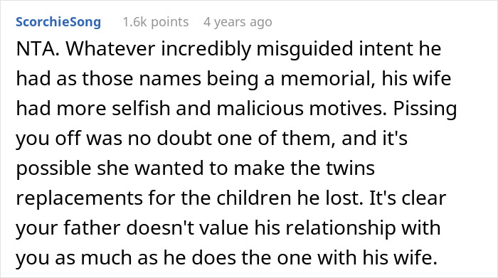 27YO Blindsided As Dad Reuses Late Siblings’ Names For New Babies, Tells Him To Leave Her House 27YO Blindsided As Dad Reuses Late Siblings’ Names For New Babies, Tells Him To Leave Her House