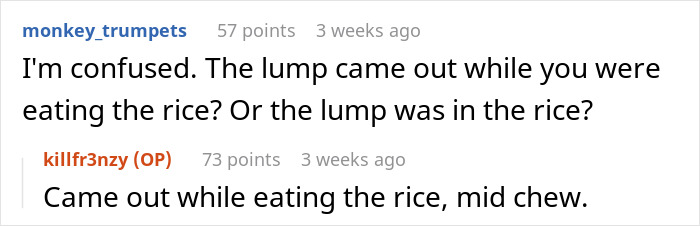 Screenshot of an online discussion about a man&rsquo;s 35 years of throat pain and solving his own medical mystery.