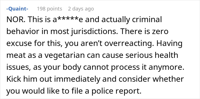 Boyfriend Laughs As Vegetarian Girlfriend Pukes In The Bathroom: "I Knew You’d Like Meat More" Boyfriend Laughs As Vegetarian Girlfriend Pukes In The Bathroom: "I Knew You’d Like Meat More"