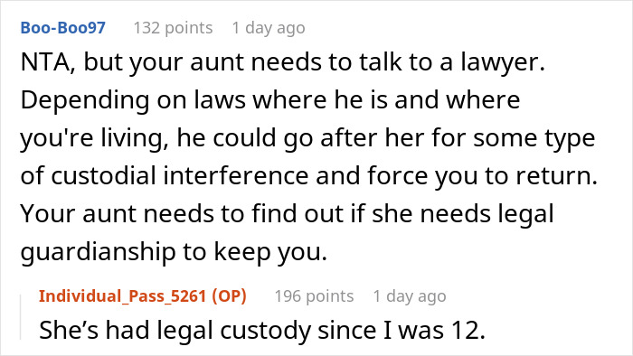 Reddit discussion about dad choosing new family over daughter and wanting her back after new wife cheats.