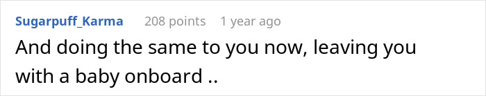 Reddit comment highlighting a man&rsquo;s marriage on the rocks after discovering he has a 12-year-old daughter.