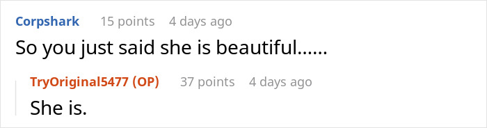 Screenshot of an online conversation where a woman fires back after sister insults her, causing confusion and embarrassment.
