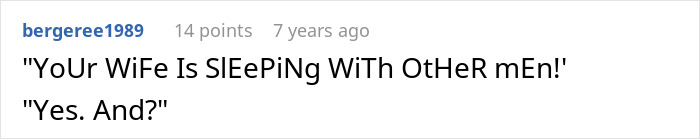 Screenshot of a Reddit comment where a mother-in-law tries to catfish a woman to prove cheating but it backfires spectacularly.