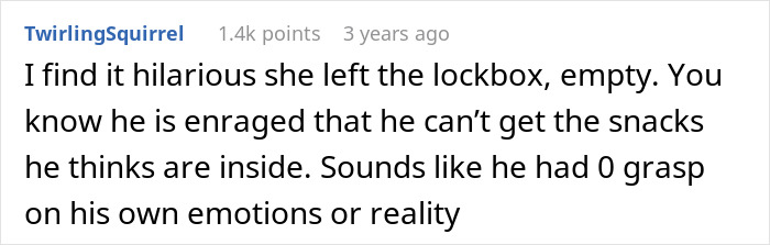 GF Buy's Fridge Lockbox To Protect Snacks From Greedy BF, He Escalates To Violence Immediately