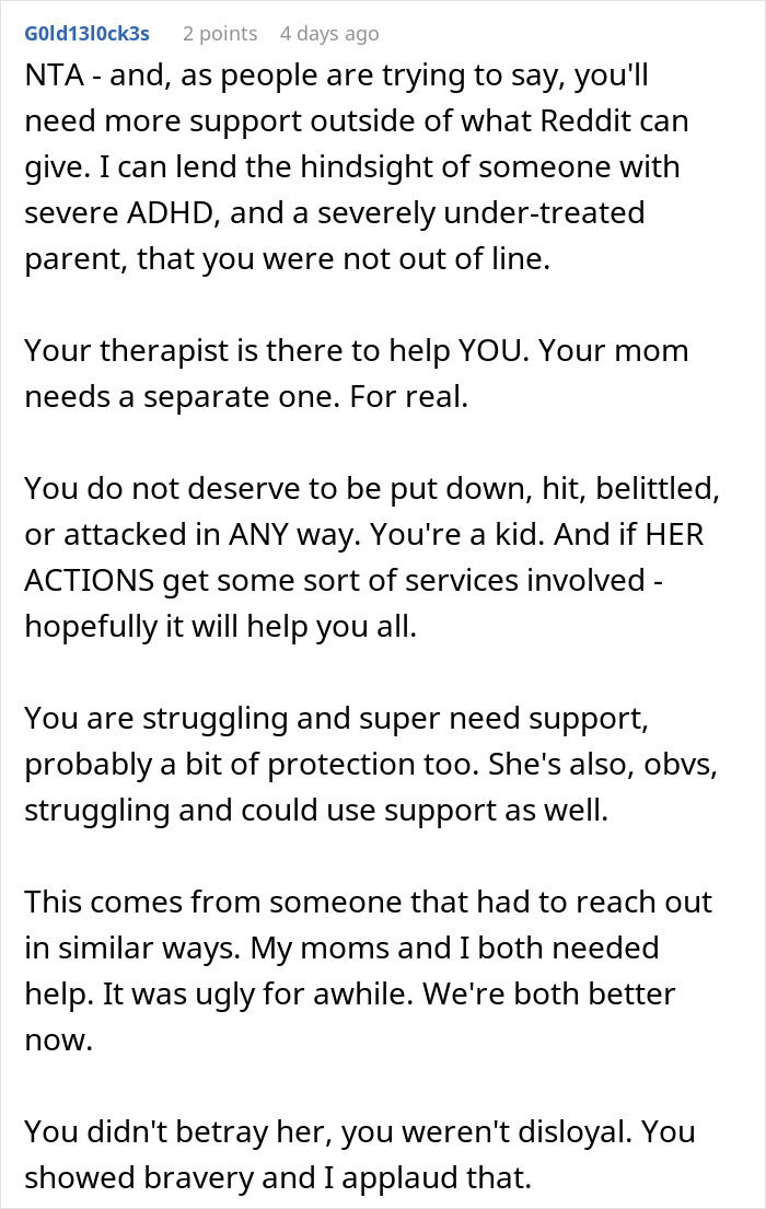 Teen regrets being honest with therapist as her mom faces trouble with CPS, depicting struggle and need for support. Teen regrets being honest with therapist as her mom faces trouble with CPS, depicting struggle and need for support.