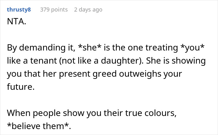 &ldquo;Struggling&rdquo; Mom Sees 19YO Daughter's $4K Savings And Demands Half, Mad As She Won't Hand It Over