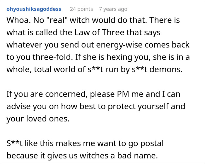 Comment on a forum discussing a MIL trying to catfish a woman to prove cheating, which backfires spectacularly.