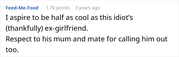 Comment on a post where a man wants his girlfriend to stop dressing like Ms. Frizzle and faces backlash online and in real life.