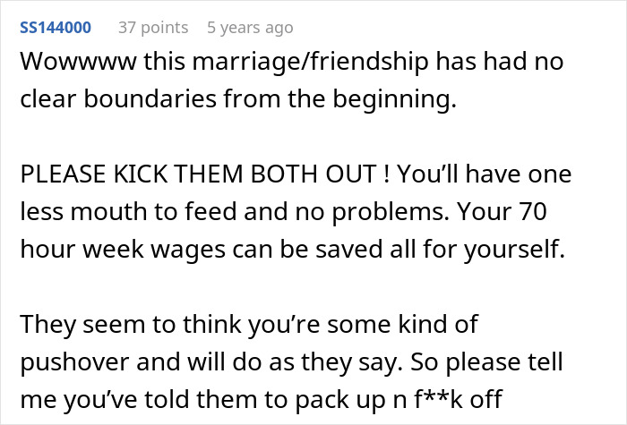 Man Cheats On Wife With Her Best Friend While She Works 70 Hours A Week, Expects Her To Just Take It