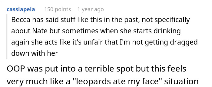 Text conversation discussing a woman confused after her best friend&rsquo;s cheating confession and boyfriend&rsquo;s denial.