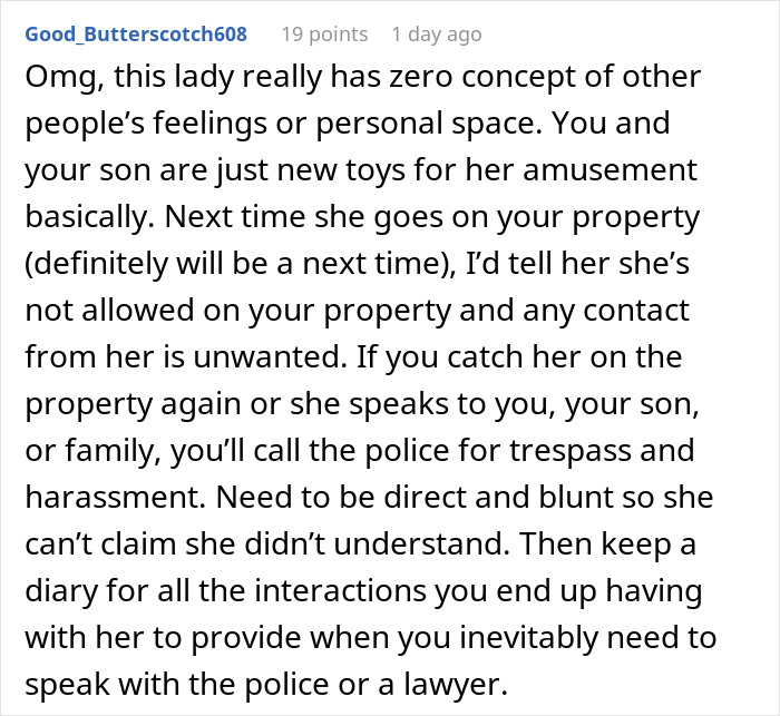 Man stressed and paranoid trying to avoid unhinged neighbor who refuses to leave him alone at home.