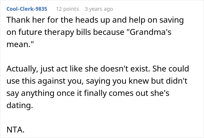 Screenshot of a Reddit comment discussing stress about nurse finding MIL on secret date and HIPAA confidentiality concerns.