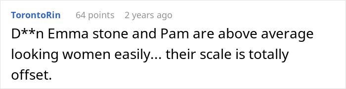 Screenshot of a harsh comment in an incel forum revealing negative attitudes toward women undercover.